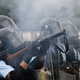 Image for article titled Photos: Tear gas and rubber bullets return to the heart of Hong Kong